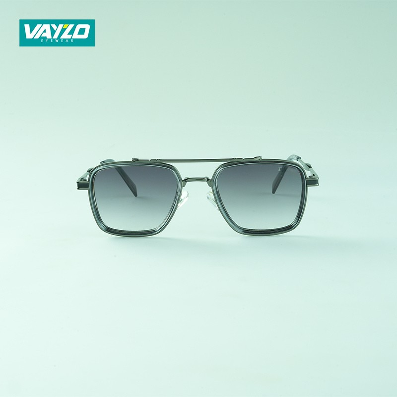 Full-Rim Ash Black  Sunglass